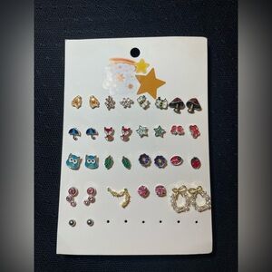 Charming Kids Earring Set - Multicolor